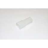 ELEKTRO - KRYTKA - TĚLESO KONEKTORU FASTON 1M, PRO KONTAKT 6,3MM. (PRO KOLÍK-JAZÝČEK)
